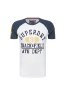 T-shirt | Regular Fit Superdry 	fehér	