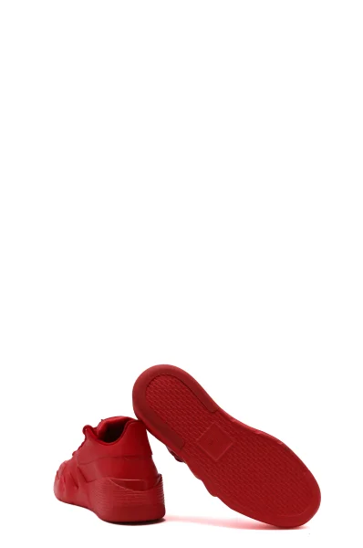 Bőr sneakers tornacipő Giuseppe Zanotti 	piros	