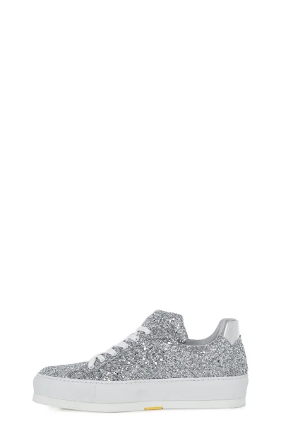 Bőr tornacipő Nuvola Iceberg 	ezüst	