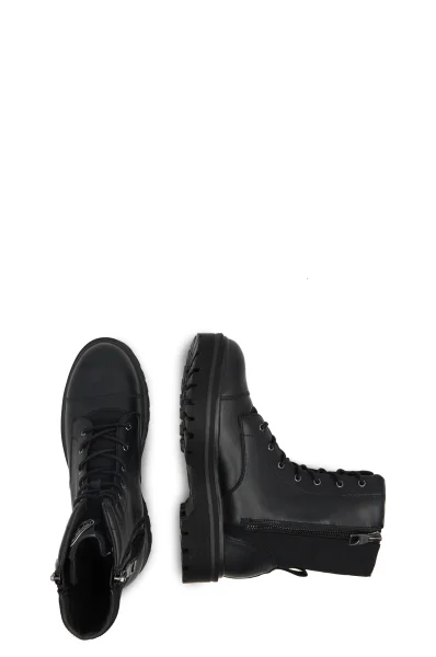 Bőr cipő Versace Jeans Couture 	fekete	