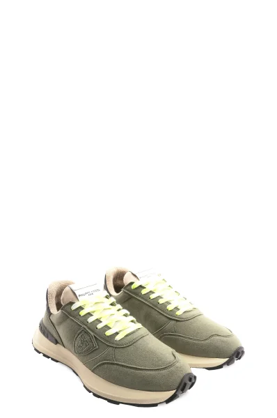 Bőr sneakers tornacipő ANTIBES Philippe Model 	zöld	