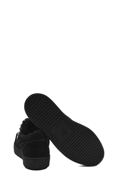 Bőr tornacipő Giuseppe Zanotti 	fekete	