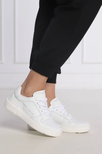 Bőr sneakers tornacipő Liviana Conti 	fehér	