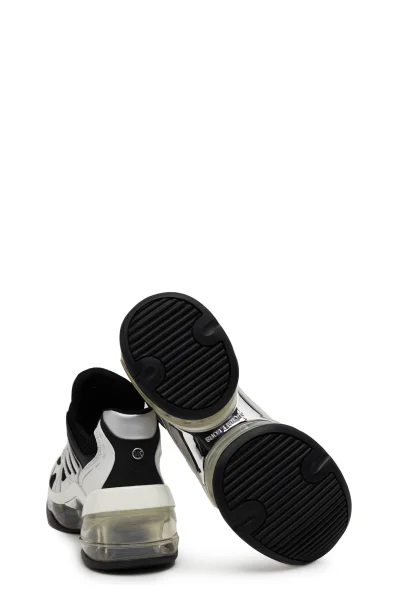Sneakers tornacipő OLYMPIA SPORT bőr hozzáadásával Michael Kors 	fehér	