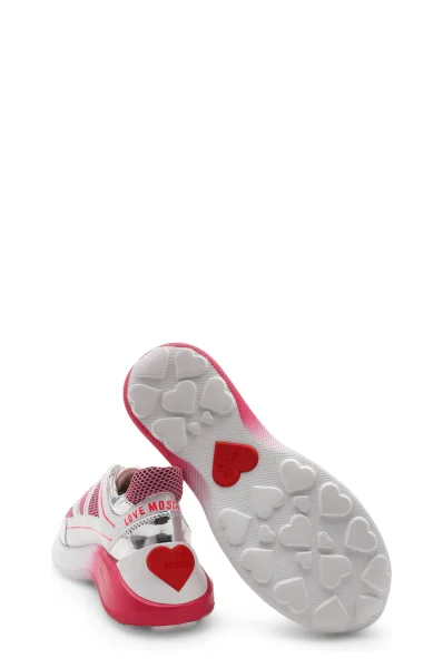 Sneakers tornacipő Love Moschino 	fehér	