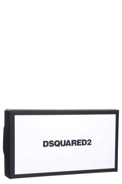 Iphone etui Cover Dsquared2 	fekete	