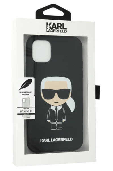 Telefontok IPHONE 11 Karl Lagerfeld 	fekete	