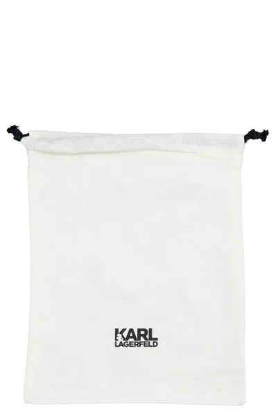 Bőr válltáska Karl Seven Pins Karl Lagerfeld 	fekete	