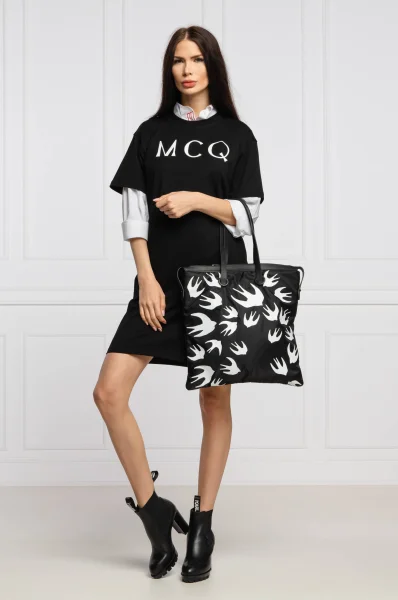 Shopper táska McQ Alexander McQueen 	fekete	