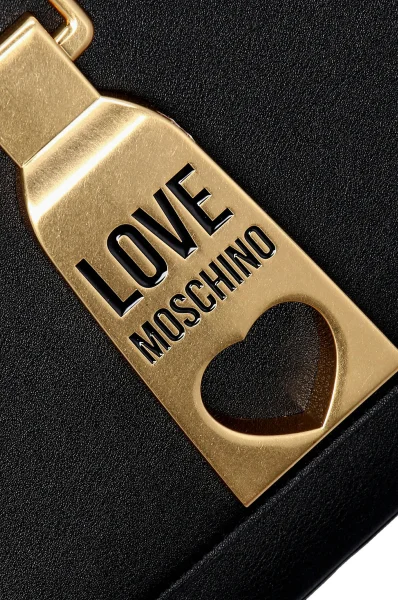 Válltáska Love Moschino 	fekete	