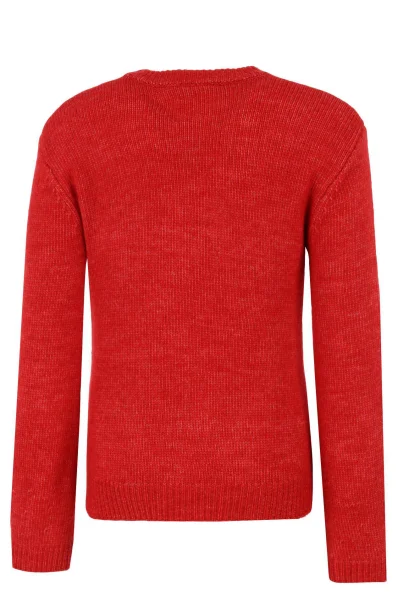 Kötött pulóver | Regular Fit Guess 	piros	