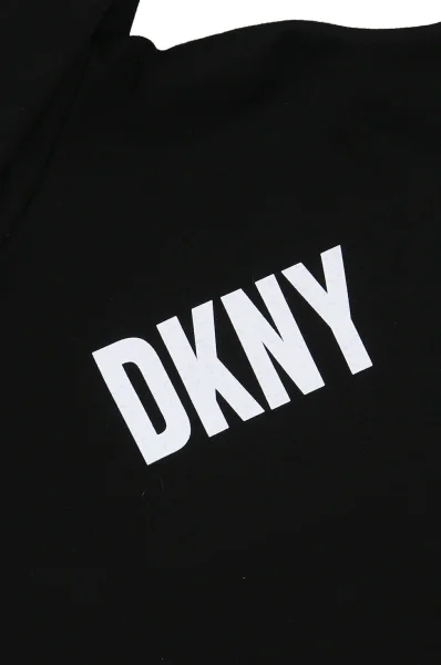 Blúz | Regular Fit DKNY Kids 	fekete	