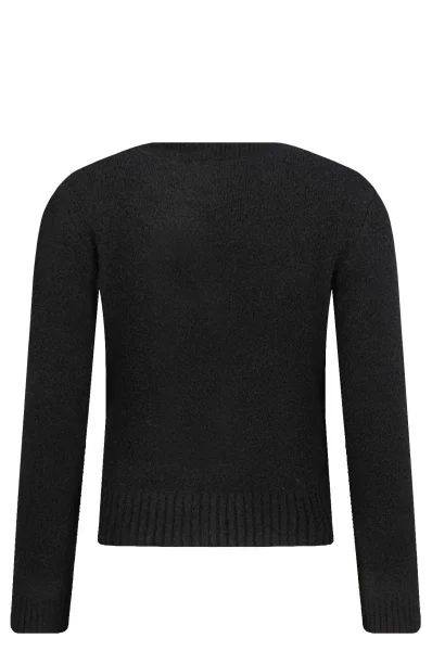 Kötött pulóver | Slim Fit Guess 	fekete	
