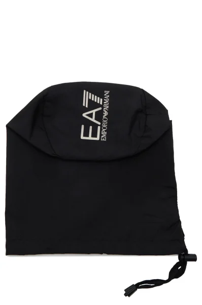 Kabát | Regular Fit EA7 	fekete	