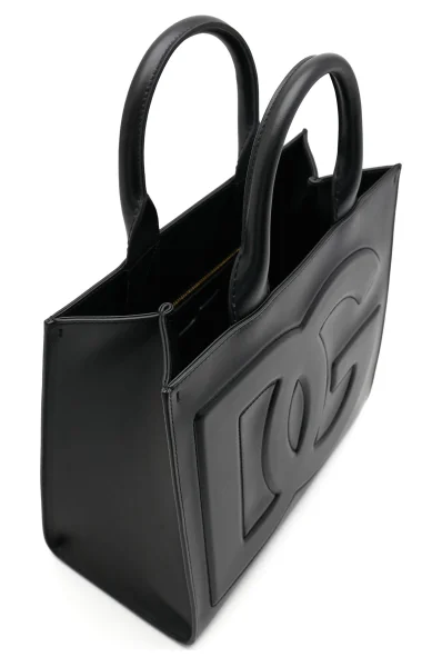 Bőr bőrönd DG Logo Bag Dolce & Gabbana 	fekete	