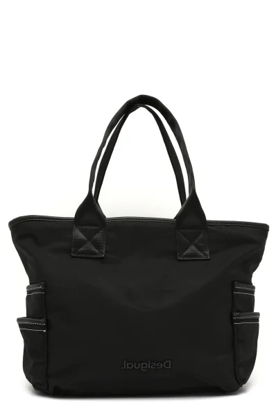 2in1 shopper táska + tarisznya Desigual 	fekete	