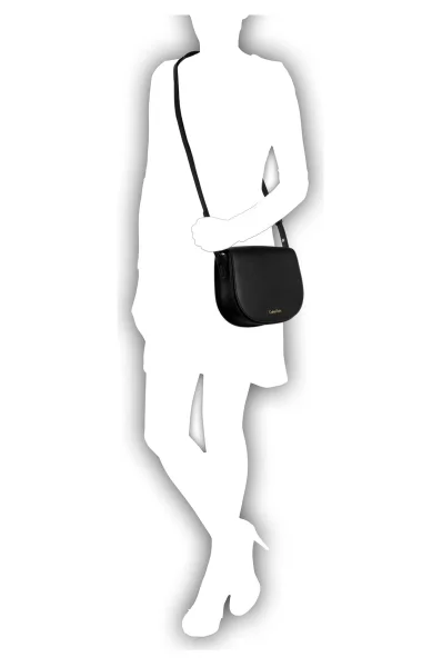 Messenger bag Metropolitan Saddle Calvin Klein 	fekete	