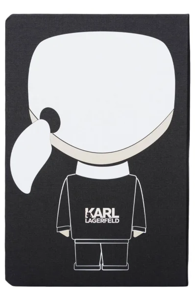 Notebook A5 Karl Lagerfeld 	fekete	