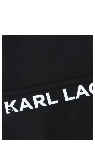 Leggings | Regular Fit Karl Lagerfeld Kids 	fekete	