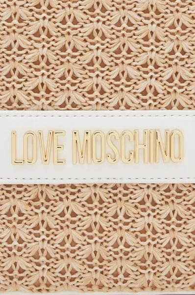 Shopper táska Love Moschino 	barna	