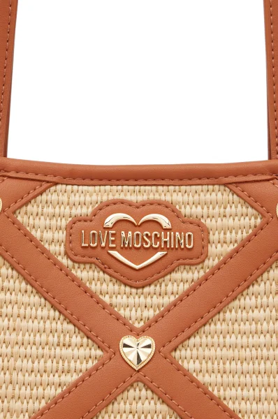Shopper táska BORSA Love Moschino 	fekete	