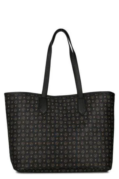 Shopper táska + tarisznya Pollini 	fekete	
