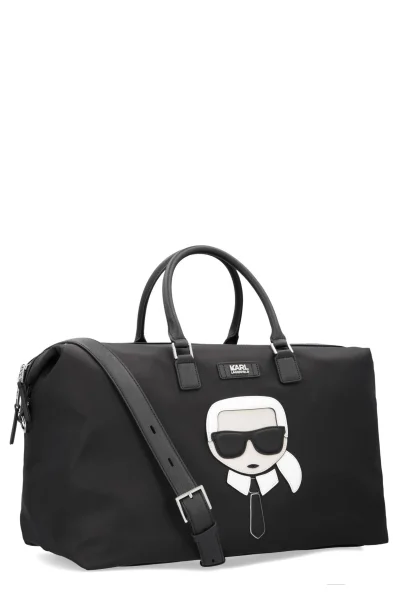 Utazó táska Ikonik Weekender Karl Lagerfeld 	fekete	