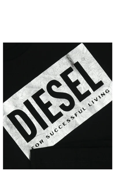 Póló TFOIL | Regular Fit Diesel 	fekete	