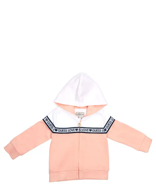 Melegítő Guess | 	rózsaszín Regular Fit A5RG07 KA6R4