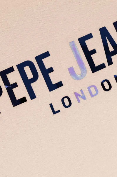 Póló HOLLY | Regular Fit Pepe Jeans London 	világos rózsa	