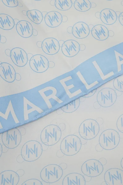 Selyem vállkendő Marella kék