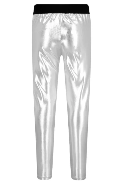 Leggings | Slim Fit Karl Lagerfeld Kids 	ezüst	