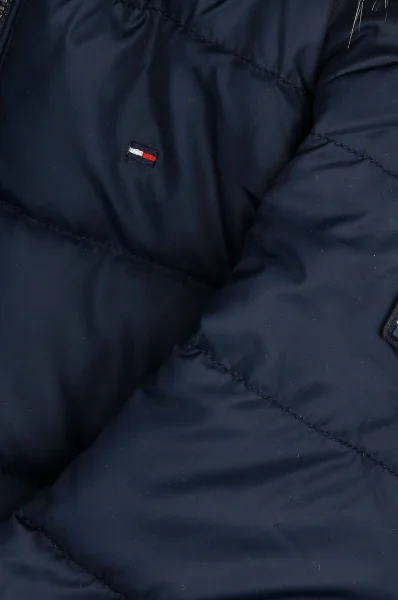 Kabát ESSENTIAL BASIC DOWN | Regular Fit Tommy Hilfiger 	sötét kék	