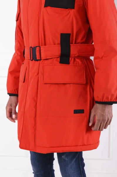 Kabát Malto1841 | Relaxed fit HUGO 	piros	