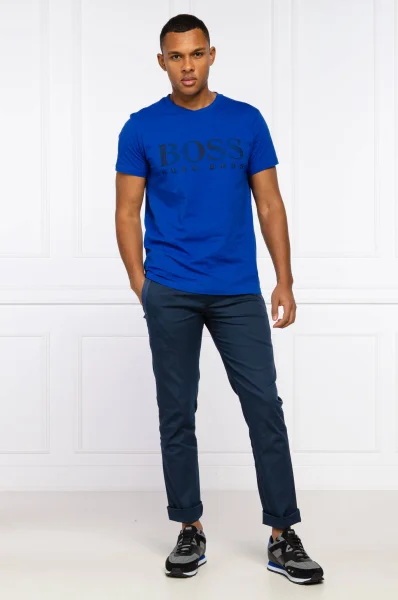 Póló RN | Regular Fit Boss Bodywear 	élénk kék	