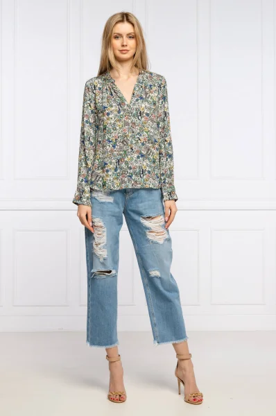 Blúz TINK CRINKLE FLOWER | Relaxed fit Zadig&Voltaire 	sokszínű	