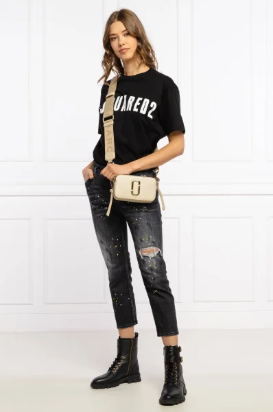 Farmer Cool Girl Cropped | Cropped Fit | low waist Dsquared2 	fekete	