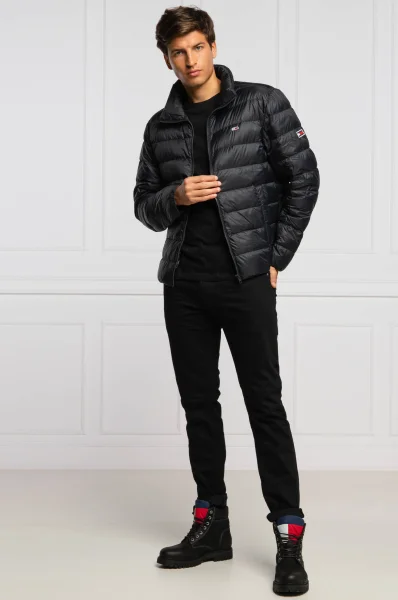 Steppelt kabát TJM PACKABLE | Regular Fit Tommy Jeans 	fekete	
