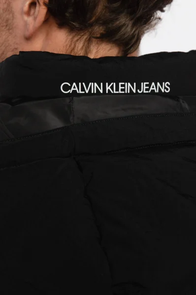 Kabát | Regular Fit CALVIN KLEIN JEANS 	fekete	