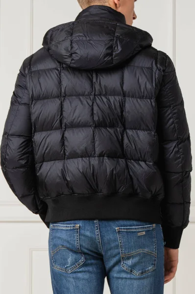 Kabát | Regular Fit Armani Exchange 	fekete	