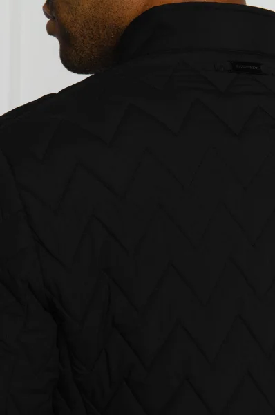 Kabát | Regular Fit Emporio Armani 	fekete	