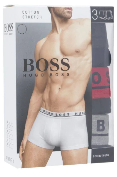3 db-os boxeralsó szett Boss Bodywear 	fekete	