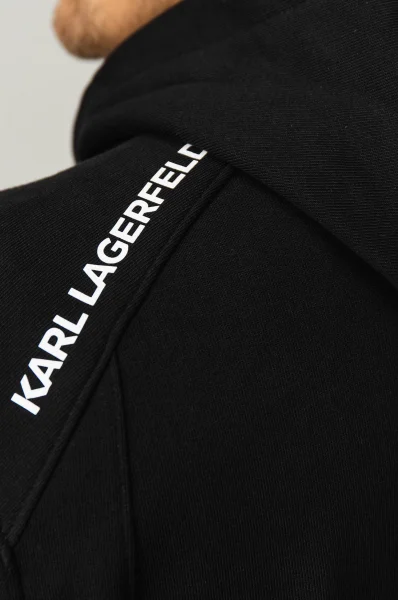 Pulóver | Regular Fit Karl Lagerfeld 	fekete	
