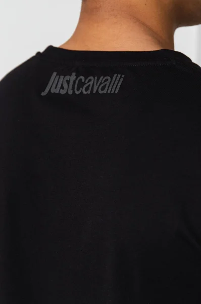 Longsleeve | Regular Fit Just Cavalli 	fekete	