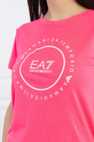 Póló | Regular Fit EA7 	rózsaszín	