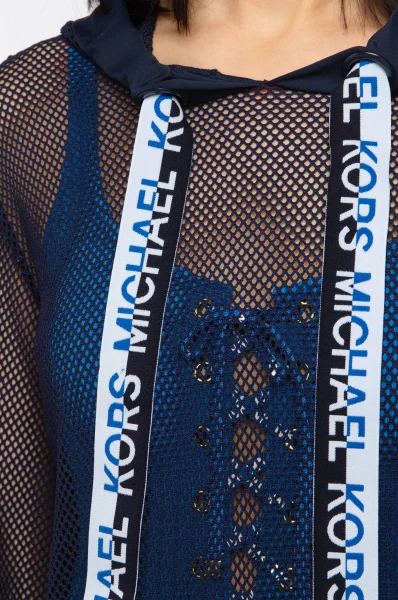 Blúz Solid | Loose fit Michael Kors Swimwear 	sötét kék	