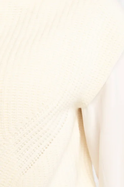 Kötött pulóver MONIQUE | Regular Fit gyapjú és kasmír hozzáadásával Marella SPORT 	krém	