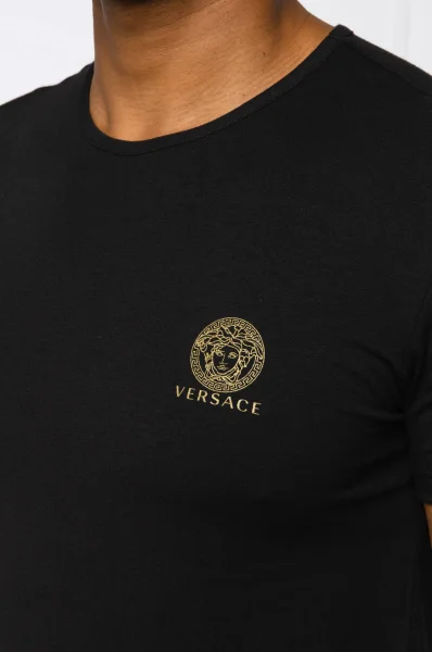 2 db-os póló | Regular Fit Versace 	fekete	
