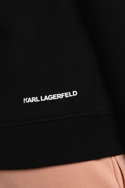 Pulóver Karl Ikonik | Regular Fit Karl Lagerfeld 	fekete	