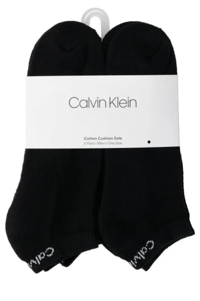 6 darabos zoknicsomag DIEGO Calvin Klein 	fekete	